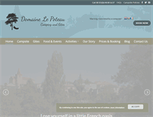 Tablet Screenshot of le-poteau.com